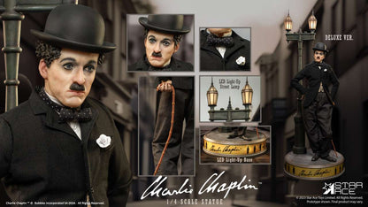 STAR ACE - Charlie chaplin 1:4 deluxe resin statue