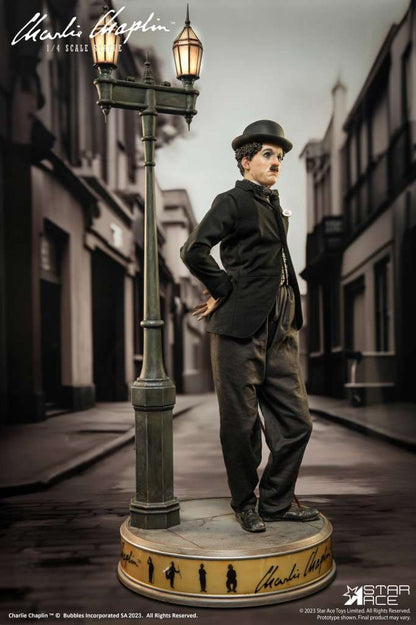 STAR ACE - Charlie chaplin 1:4 deluxe resin statue