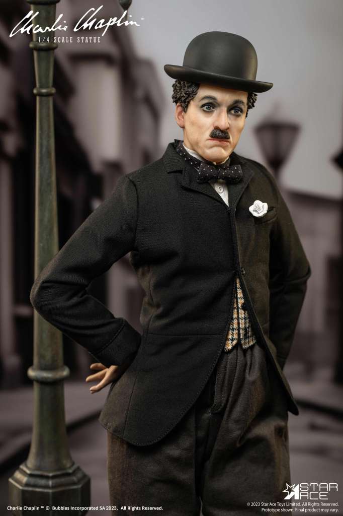 STAR ACE - Charlie chaplin 1:4 deluxe resin statue