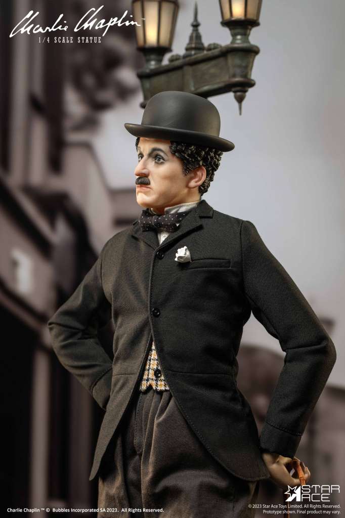 STAR ACE - Charlie chaplin 1:4 deluxe resin statue