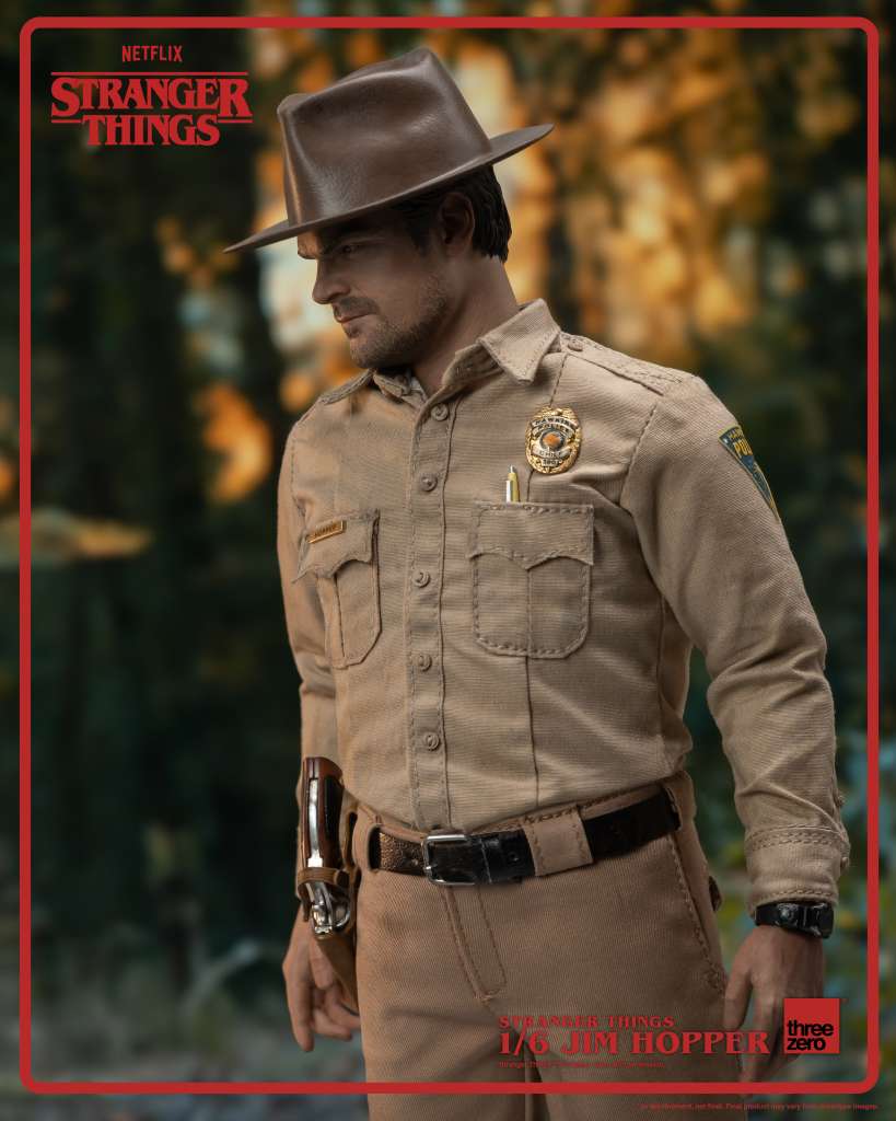 THREEZERO - Stranger Things s1 Jim Hopper 1/6 af