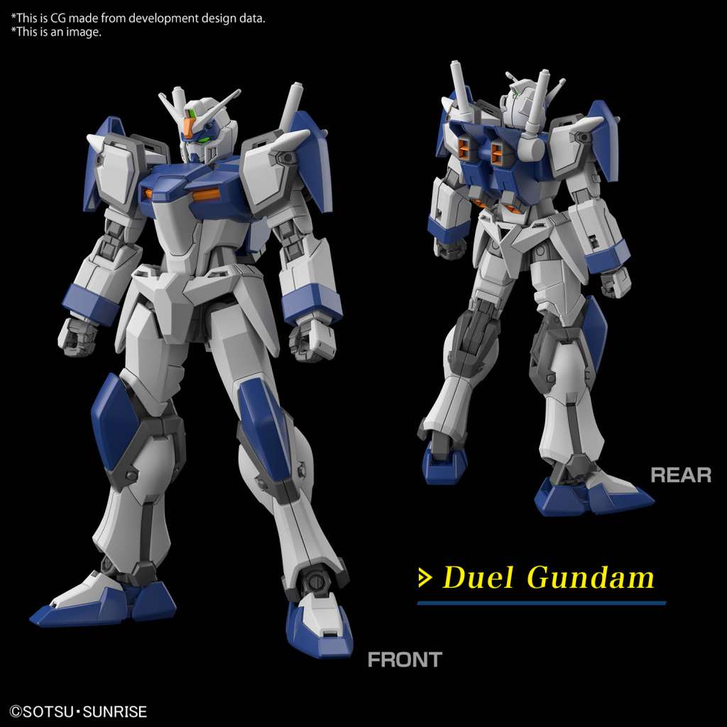 BANDAI MODEL KIT   - Hg Gundam Duel Blitz 1/144