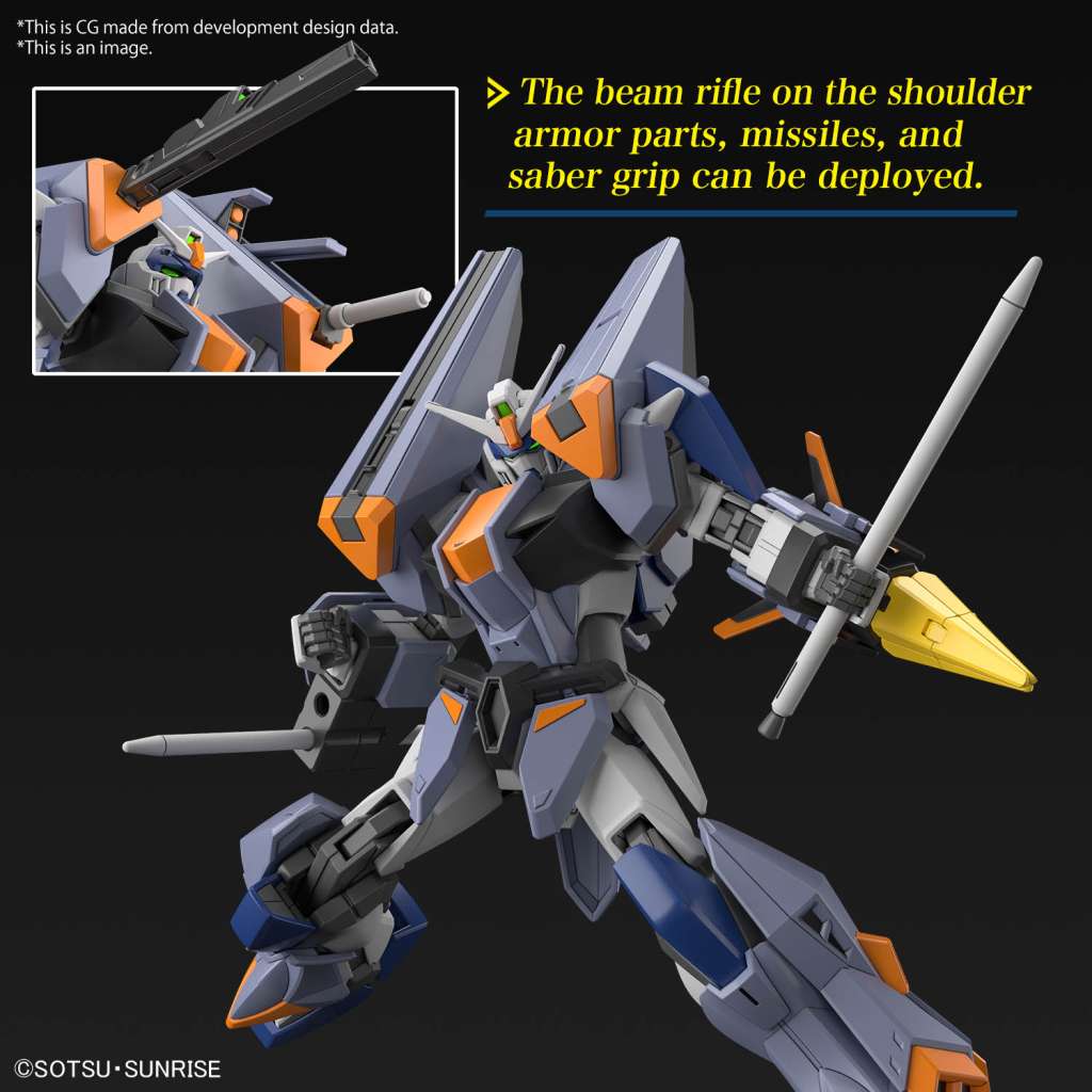 BANDAI MODEL KIT   - Hg Gundam Duel Blitz 1/144