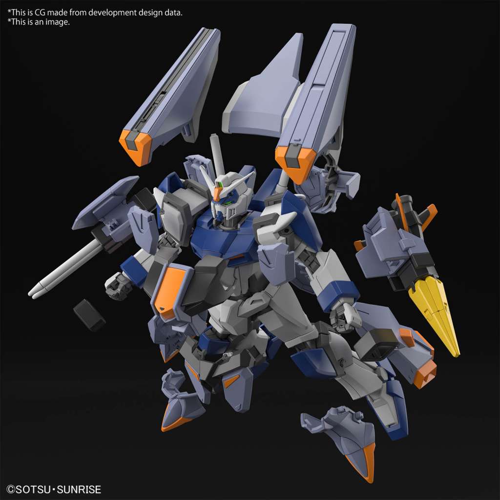 BANDAI MODEL KIT   - Hg Gundam Duel Blitz 1/144