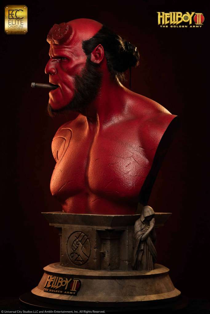 ECC - Hellboy 2 golden army lifes-size bust