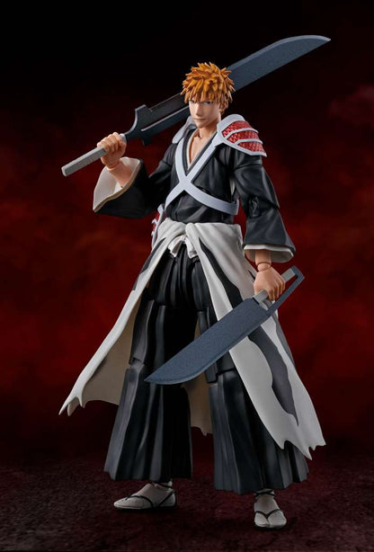 BANDAI TAMASHII - Bleach ichigo kurosaki dual zangetsu shf