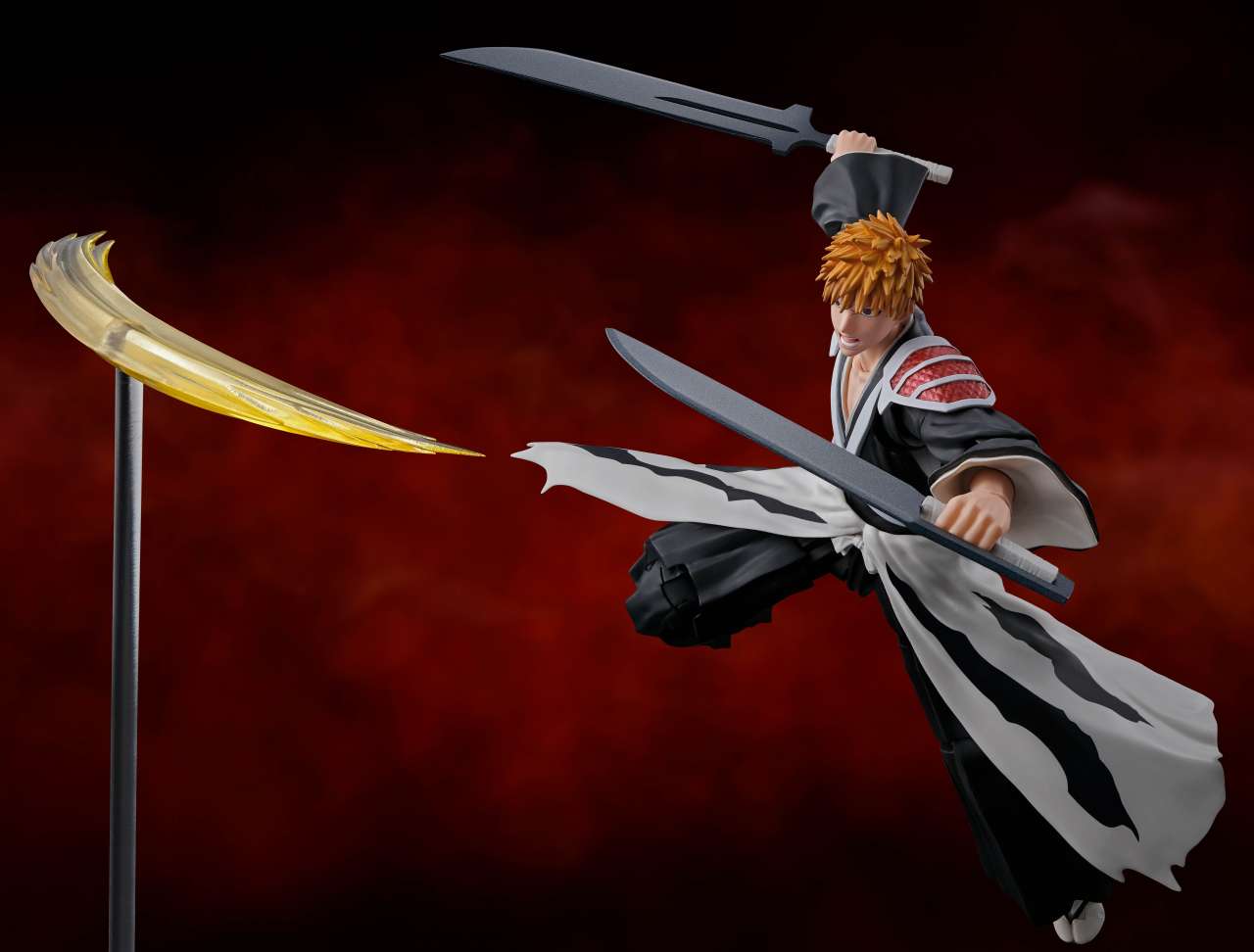 BANDAI TAMASHII - Bleach ichigo kurosaki dual zangetsu shf