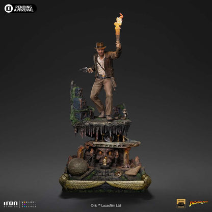 IRON STUDIOS - Indiana jones dlx 1/10 statue