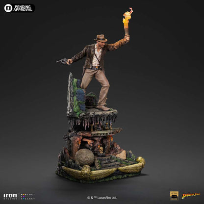 IRON STUDIOS - Indiana jones dlx 1/10 statue