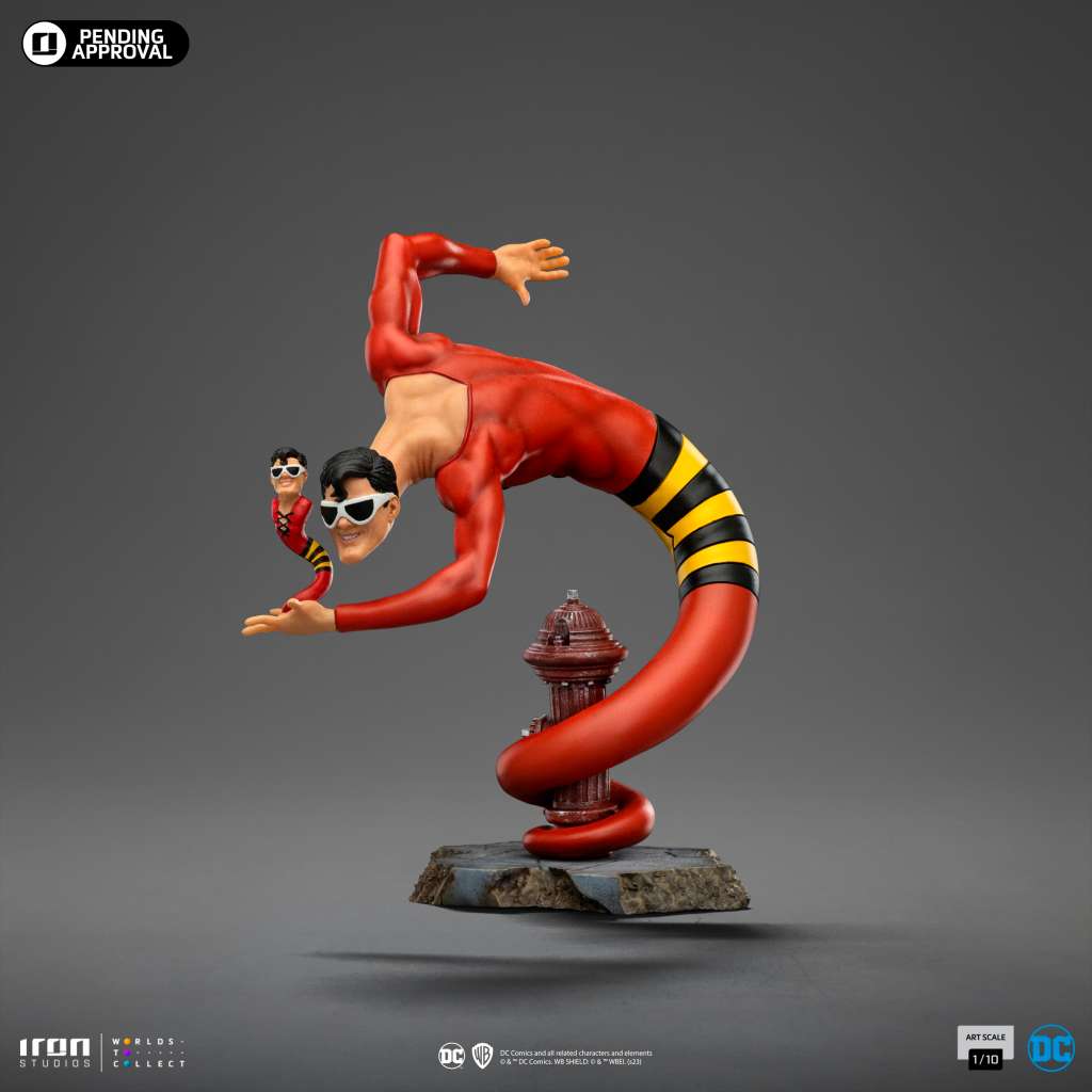IRON STUDIOS - Dc comics plastic man 1:10 statue