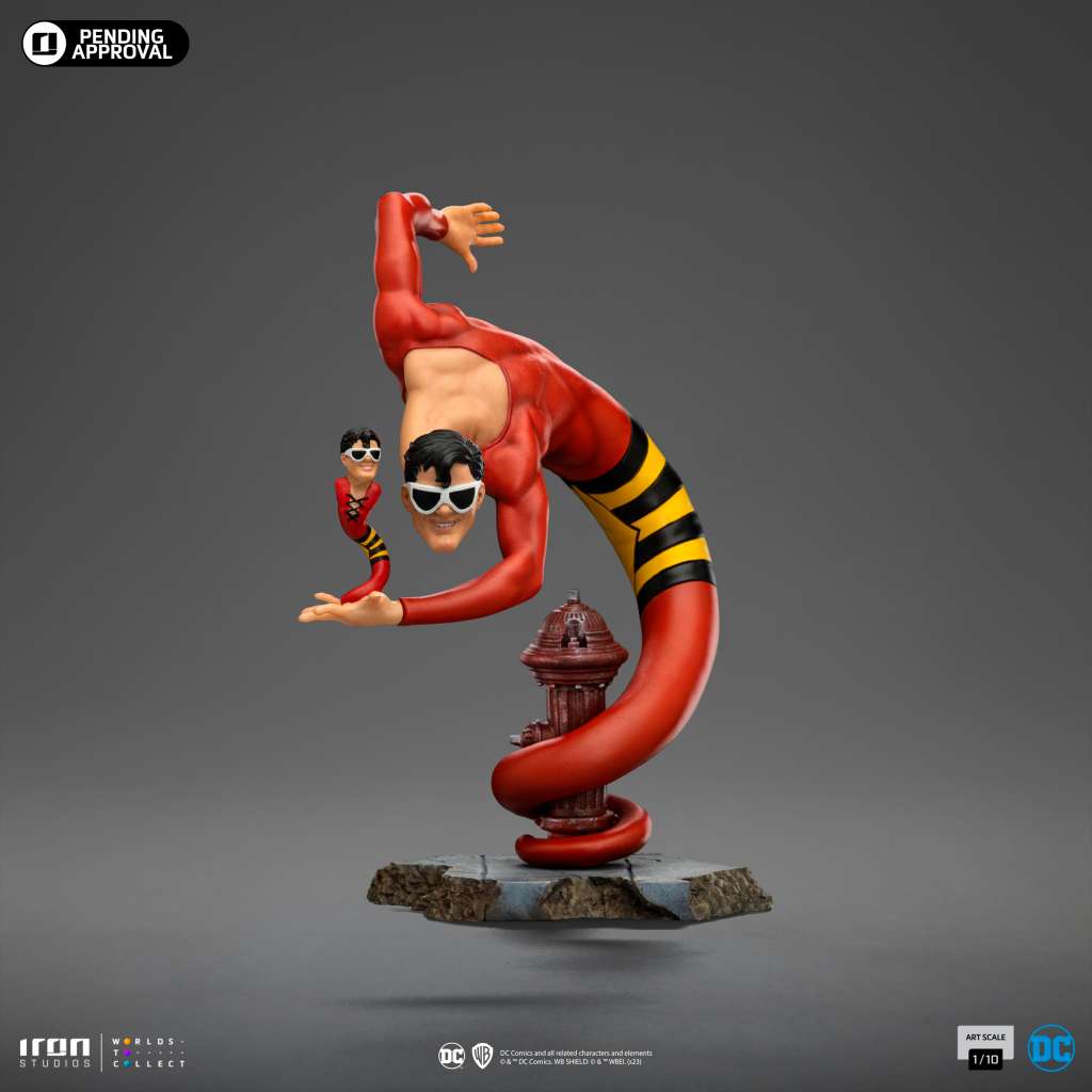 IRON STUDIOS - Dc comics plastic man 1:10 statue