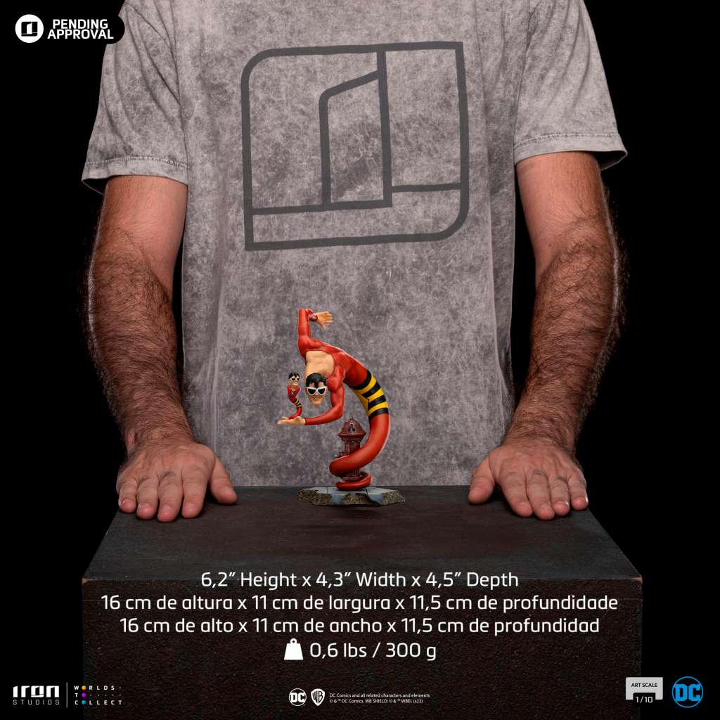IRON STUDIOS - Dc comics plastic man 1:10 statue