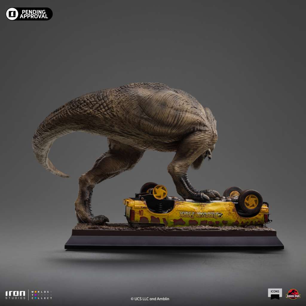 IRON STUDIOS - Jurassic park icons t-rex attack