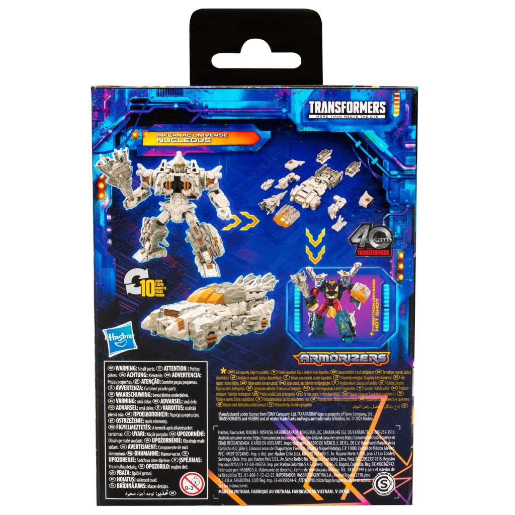 HASBRO - Transformers legacy united infernac universe nucleos action figure