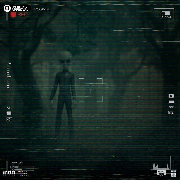 IRON STUDIOS - Grey alien i want to belive 1:10 statue