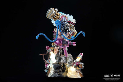 PURE ARTS - League of legends jinx +vi bundle statue