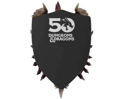 WIZKIDS - Dungeons & dragons replicas of the realms: ancient red dragon trophy plaque - limited edition 50th anniversary