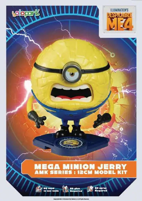 YOLOPARK - Despicable Me 4 Amk Superjerry Model Kit