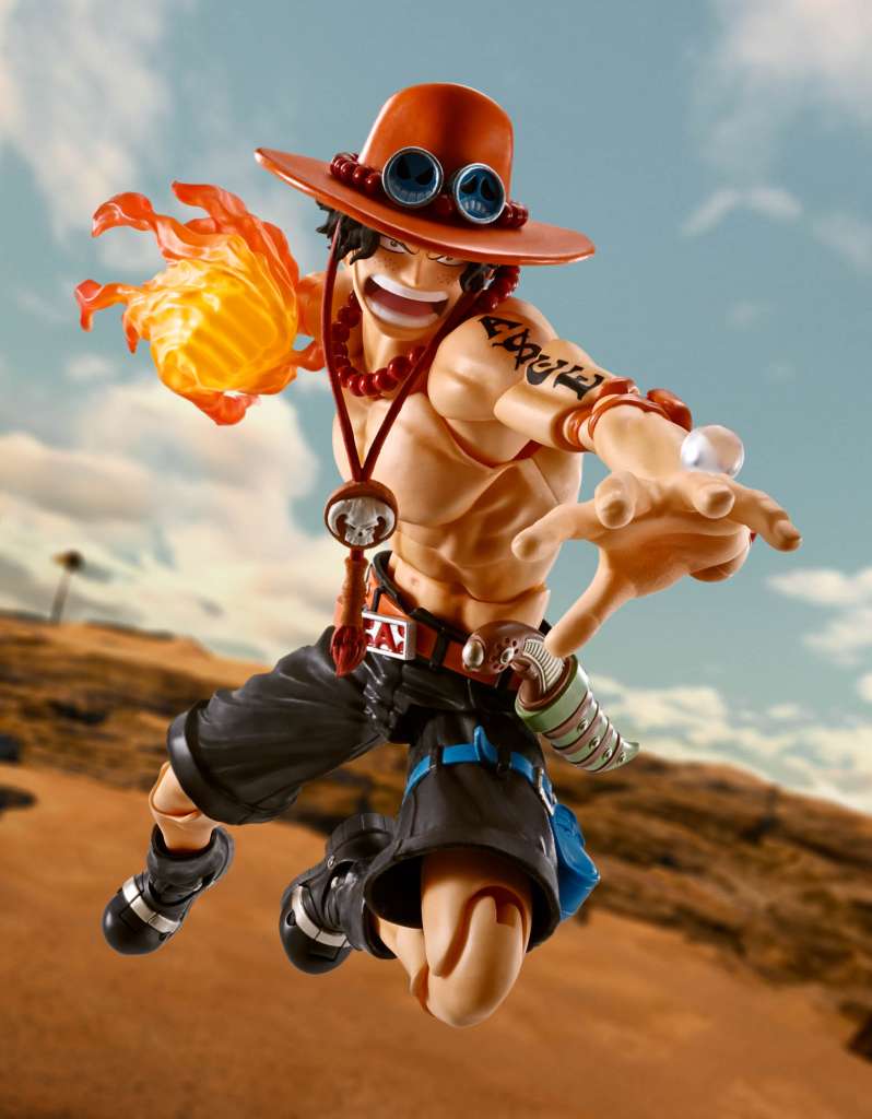 BANDAI TAMASHII - One piece portgas.d.ace fire fist shf