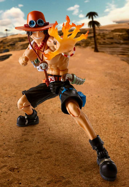 BANDAI TAMASHII - One piece portgas.d.ace fire fist shf