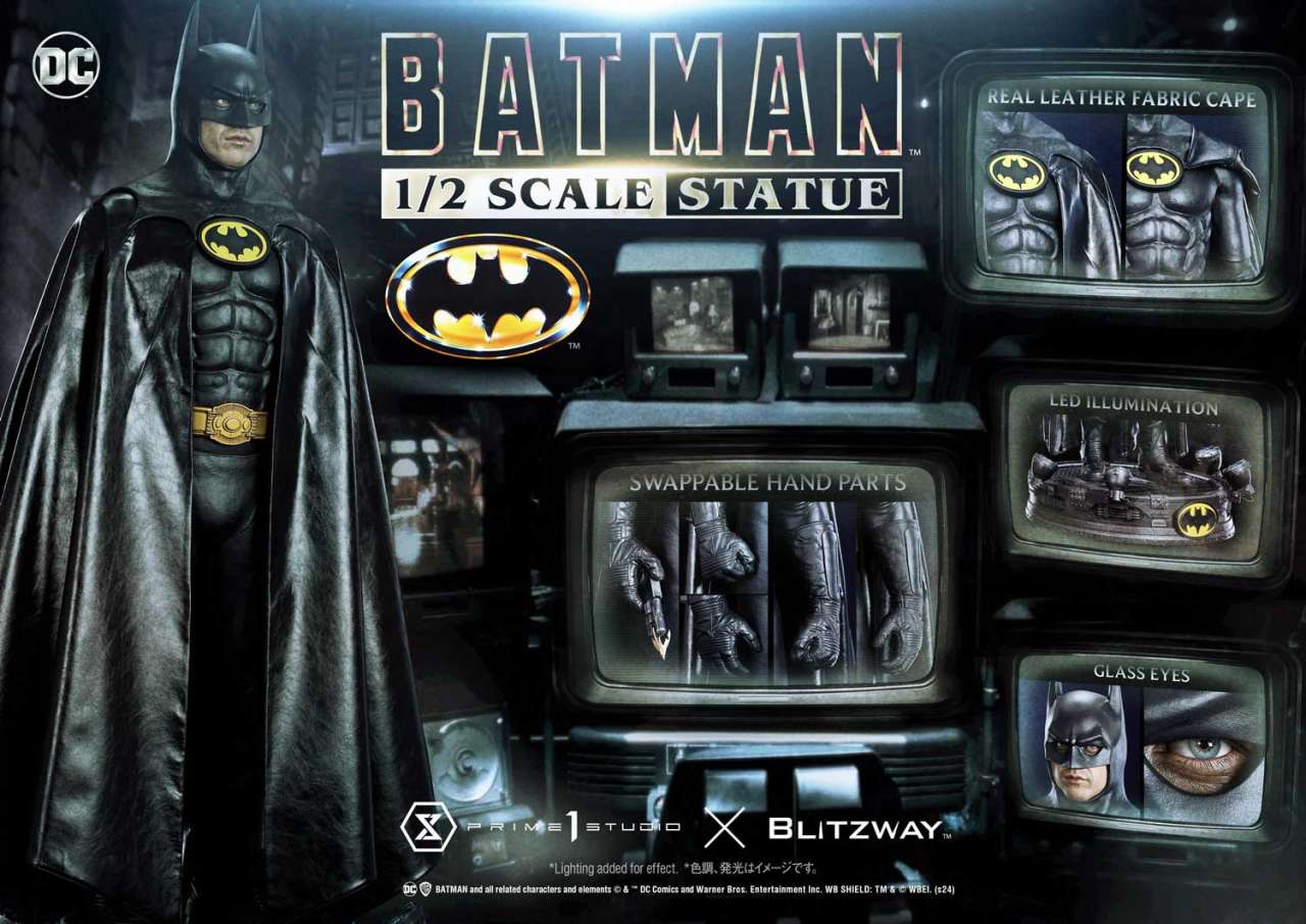 BLITZWAY - Batman 1989 hd museum masterline batman statue