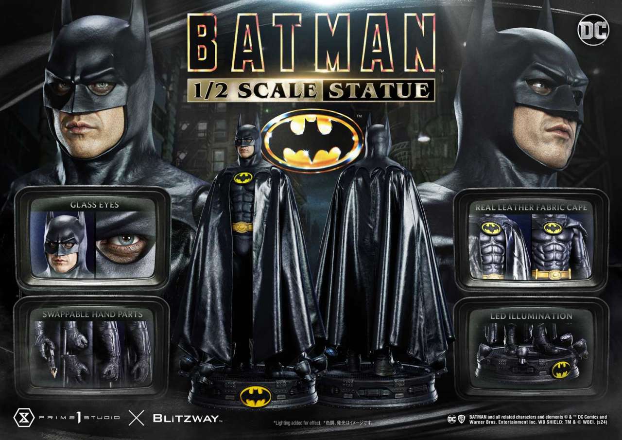 BLITZWAY - Batman 1989 hd museum masterline batman statue