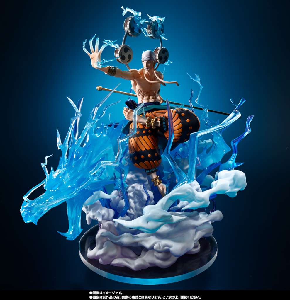 BANDAI TAMASHII - One piece enel sixty million volt lightning dragon figuarts zero