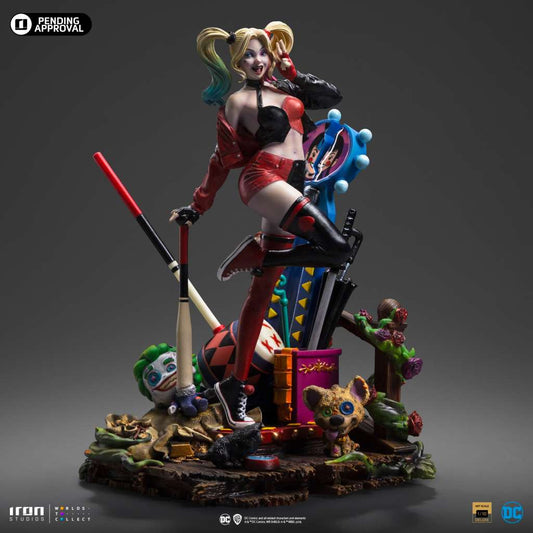 IRON STUDIOS - Gotham city sirens harley quinn dlx 1/10 statue