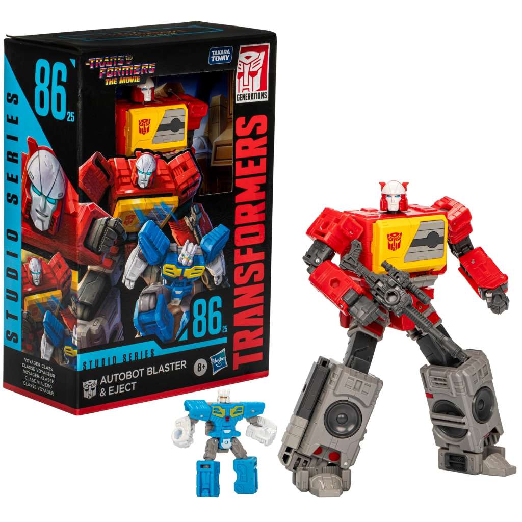 HASBRO - Transformers studio series the movie autobot blaster & eject action figure