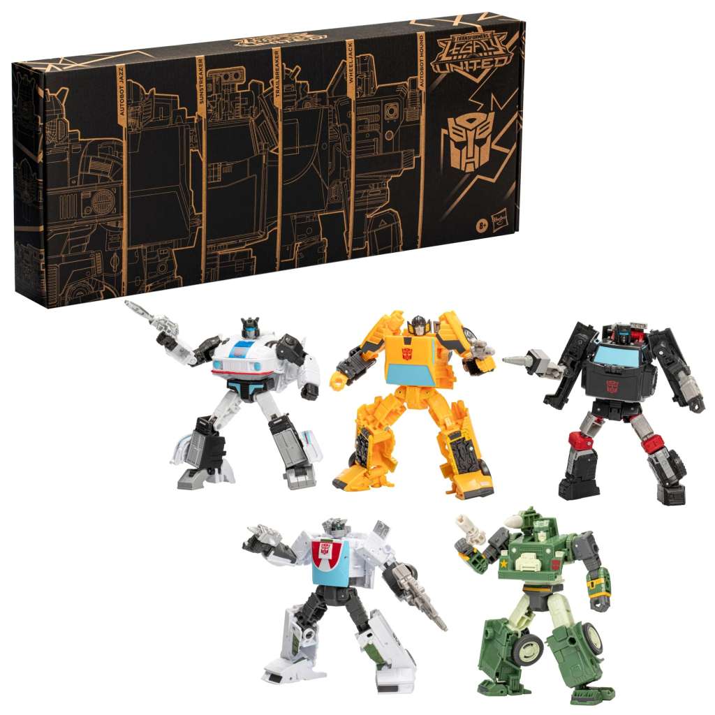 HASBRO - Transformers legacy autobots 5-pack action figures