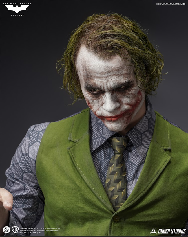 QUEEN STUDIOS - The Dark Knight: The Joker Life-Size Bust