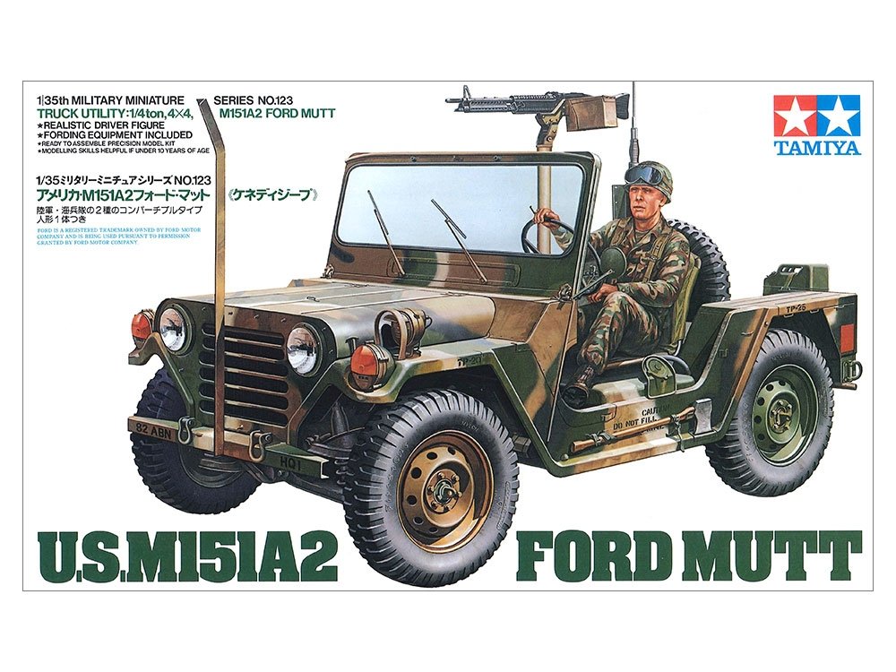 TAMIYA  - U.S. Jeep M151A2 Ford Mutt  1/35