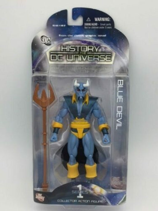 DC DIRECT - Dc Comics - History of The DC Universe - Blue Devil Serie 1 Action Figure