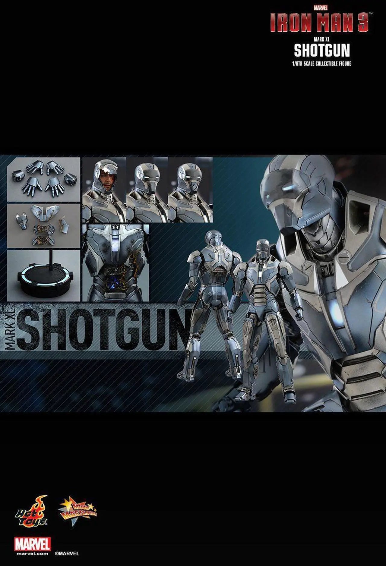 HOT TOYS -  Iron Man 3 Shotgun  Mark40   MMS309
