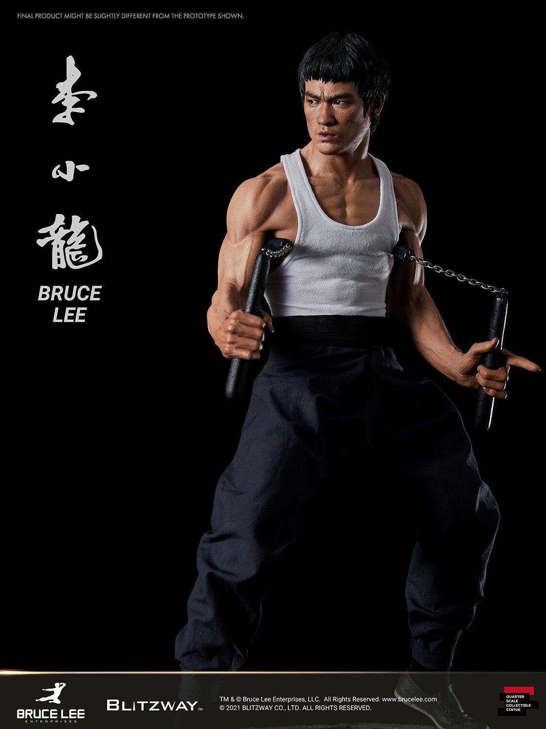 BLITZWAY - Bruce LeeTribute 1:4 Scale Statue