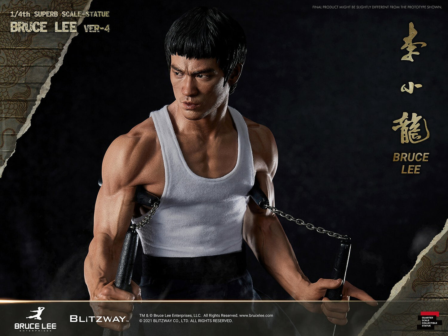 BLITZWAY - Bruce LeeTribute 1:4 Scale Statue