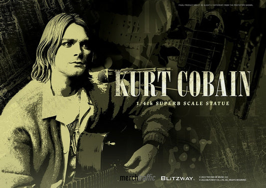 BLITZWAY - Kurt Cobain 1:4 Scale Statue