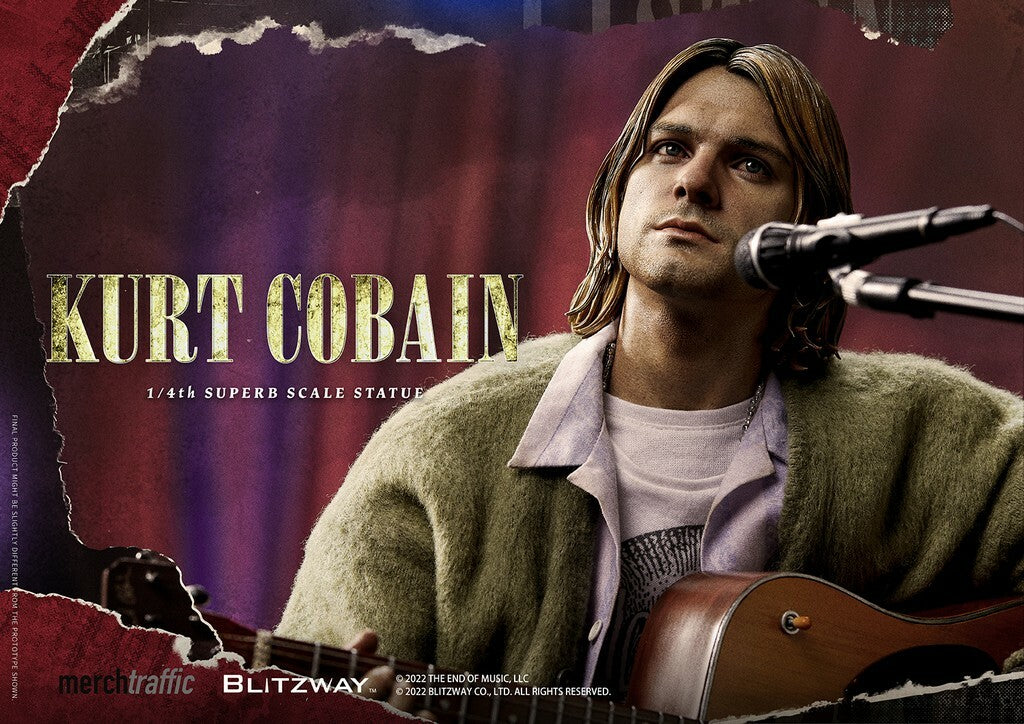 BLITZWAY - Kurt Cobain 1:4 Scale Statue