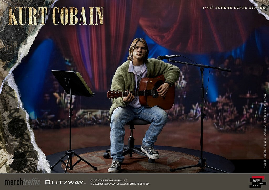 BLITZWAY - Kurt Cobain 1:4 Scale Statue