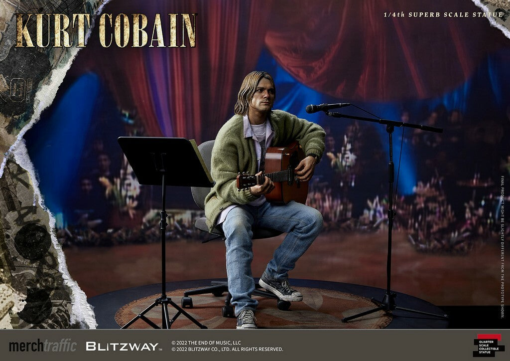 BLITZWAY - Kurt Cobain 1:4 Scale Statue