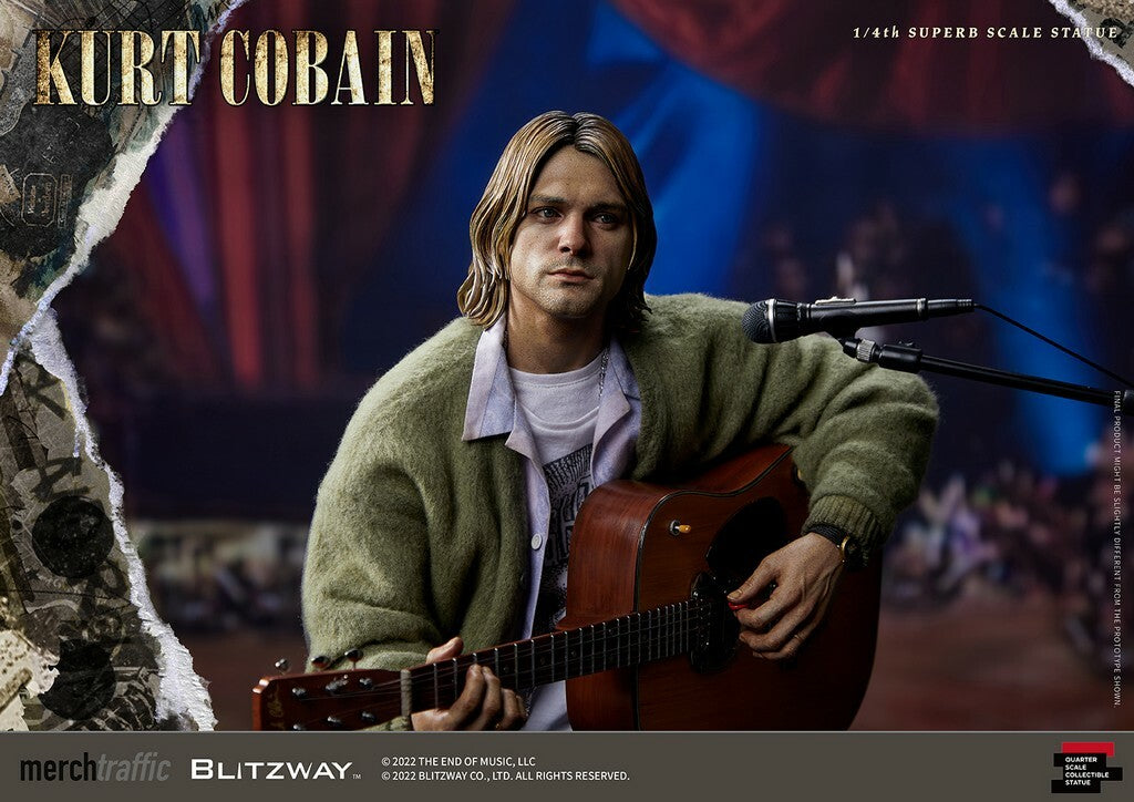 BLITZWAY - Kurt Cobain 1:4 Scale Statue