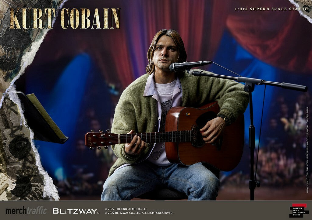 BLITZWAY - Kurt Cobain 1:4 Scale Statue