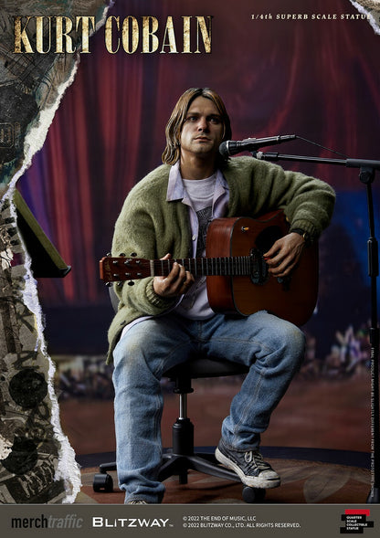 BLITZWAY - Kurt Cobain 1:4 Scale Statue