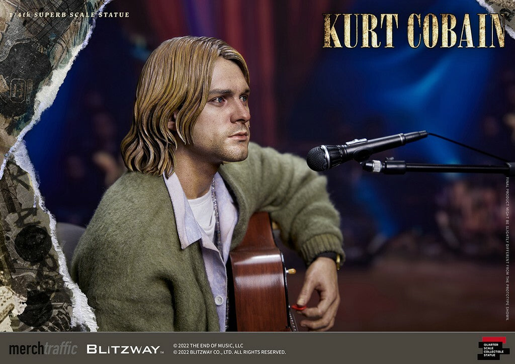 BLITZWAY - Kurt Cobain 1:4 Scale Statue