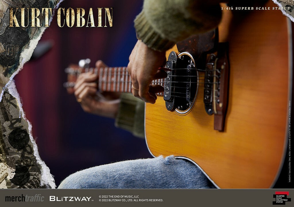 BLITZWAY - Kurt Cobain 1:4 Scale Statue