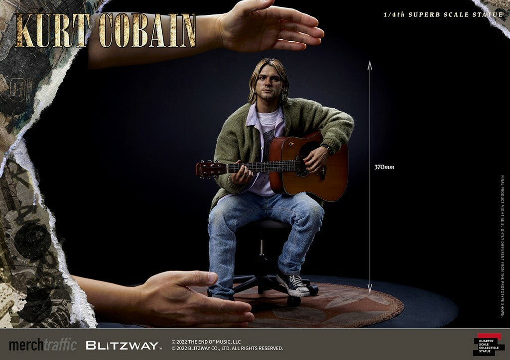 BLITZWAY - Kurt Cobain 1:4 Scale Statue