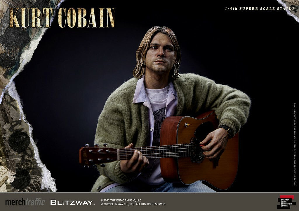 BLITZWAY - Kurt Cobain 1:4 Scale Statue