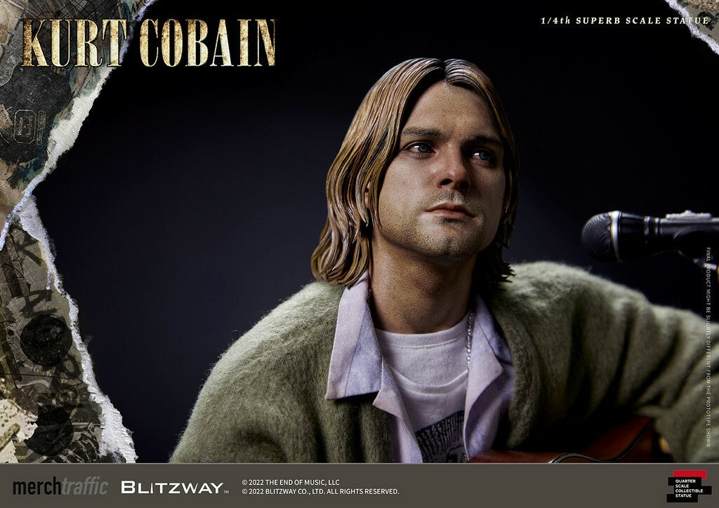 BLITZWAY - Kurt Cobain 1:4 Scale Statue