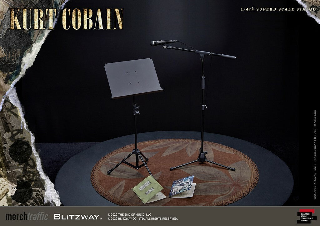 BLITZWAY - Kurt Cobain 1:4 Scale Statue