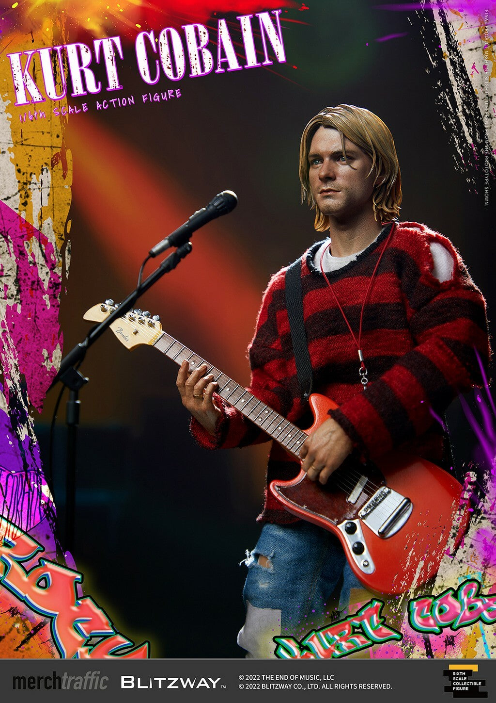 BLITZWAY - Kurt Cobain 1:6 Scale Figure